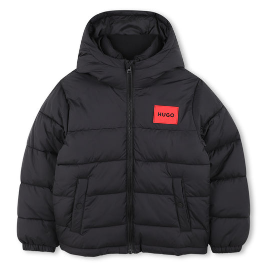 HUGO Black Puffer Jacket