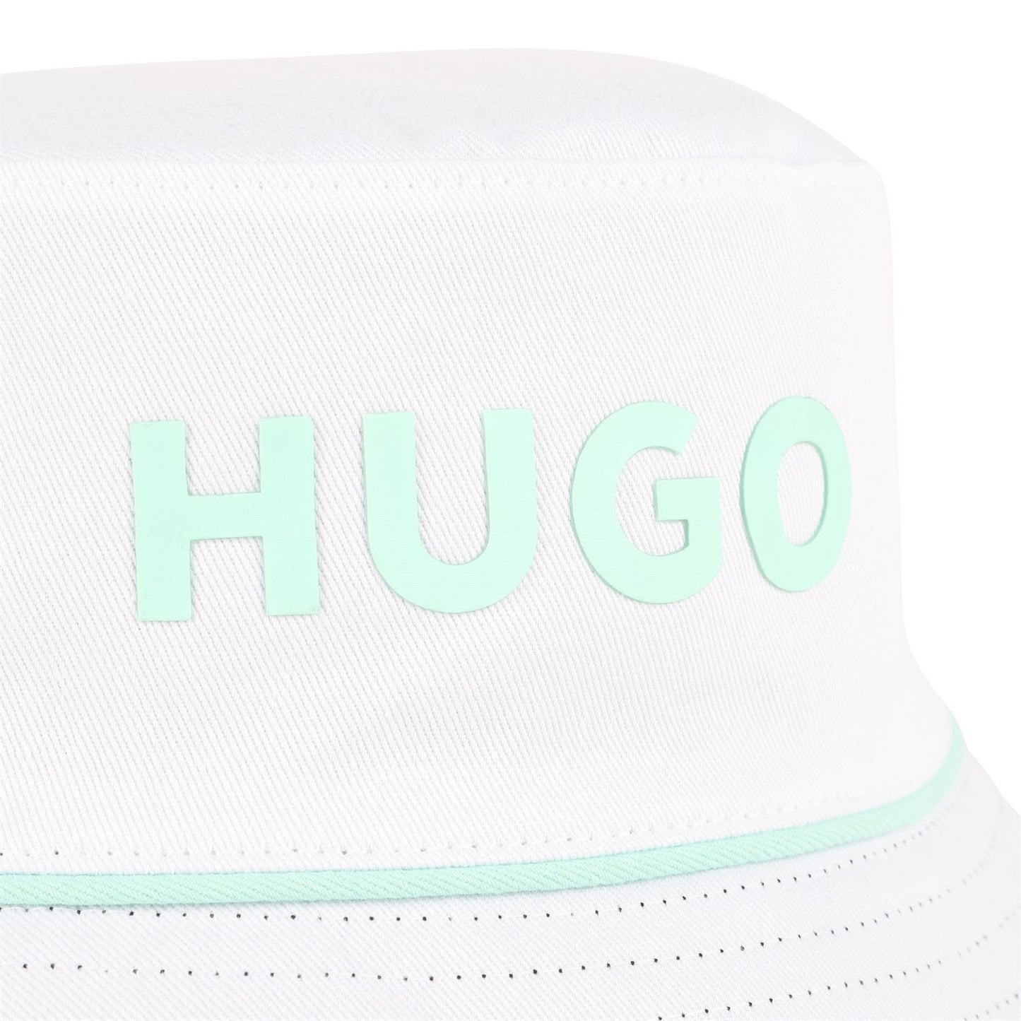 HUGO Mint & Black Reversible Bucket Hat