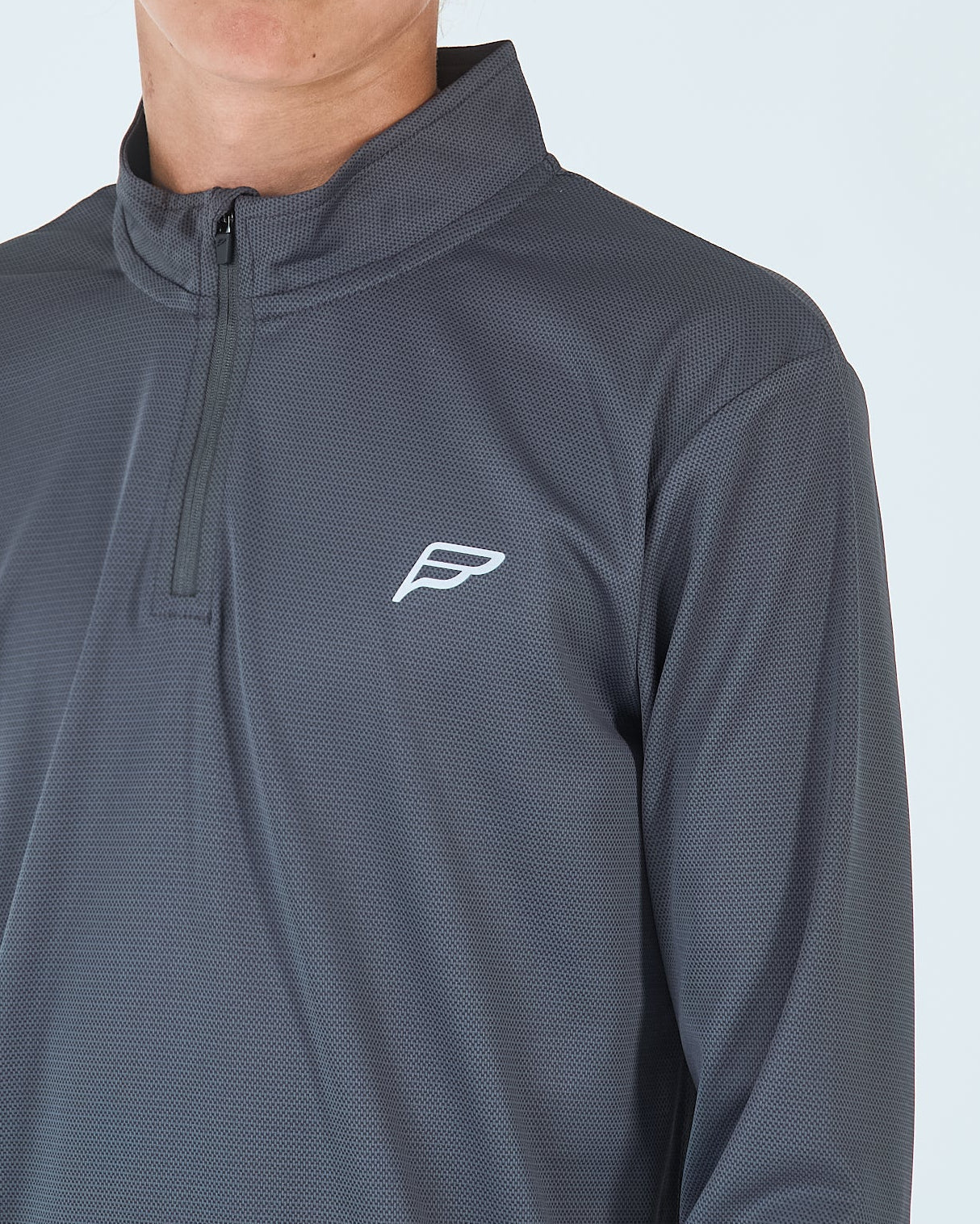 Frequency Core Grey Quarter Zip Tracksuit