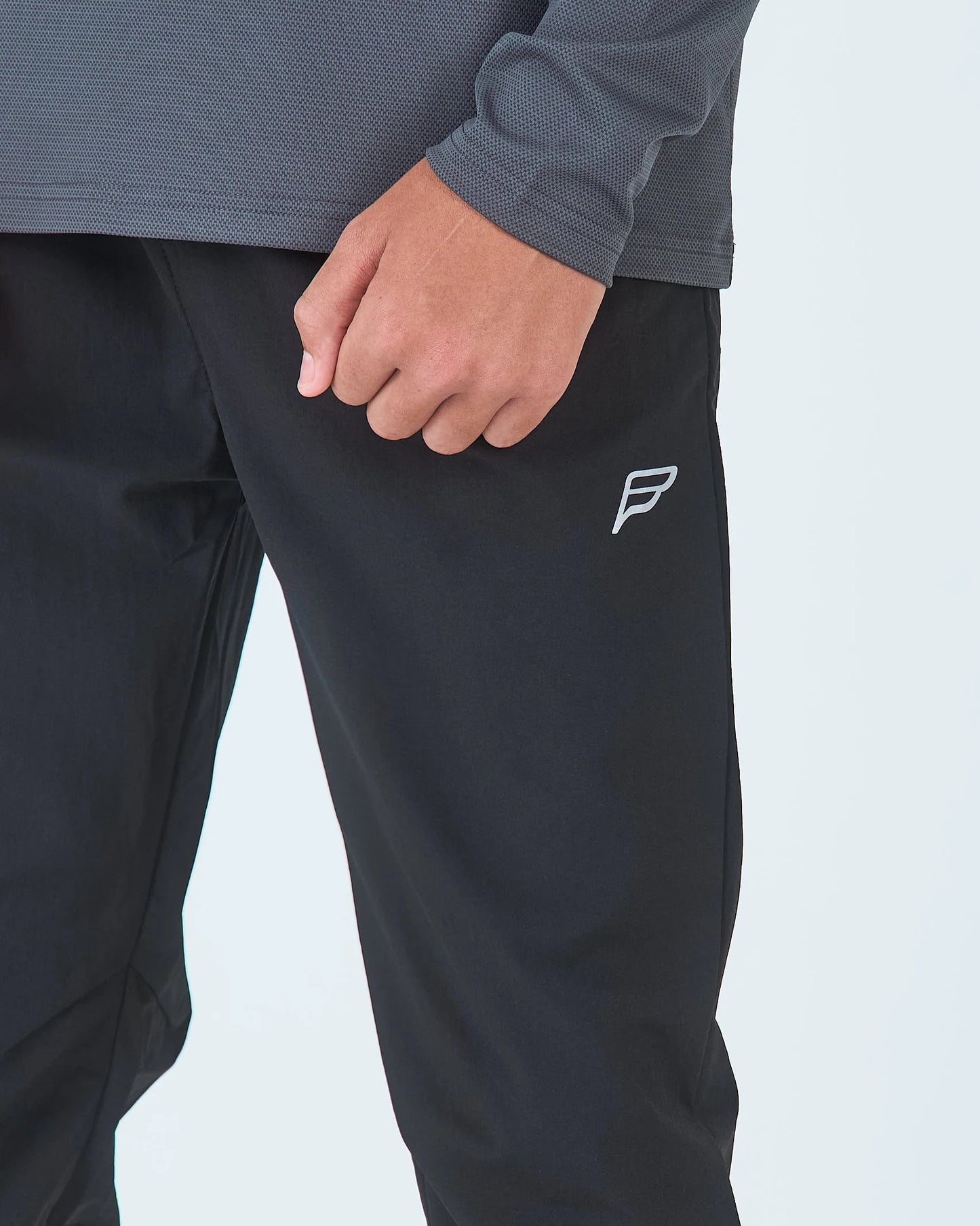 Frequency Core Grey Quarter Zip Tracksuit