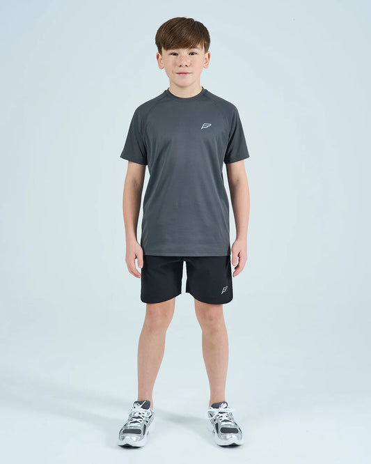 Frequency Core Grey & Black Short Set