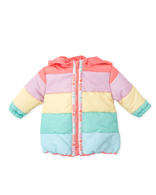 Agatha Ruiz De La Prada Pastel Stripe Coat