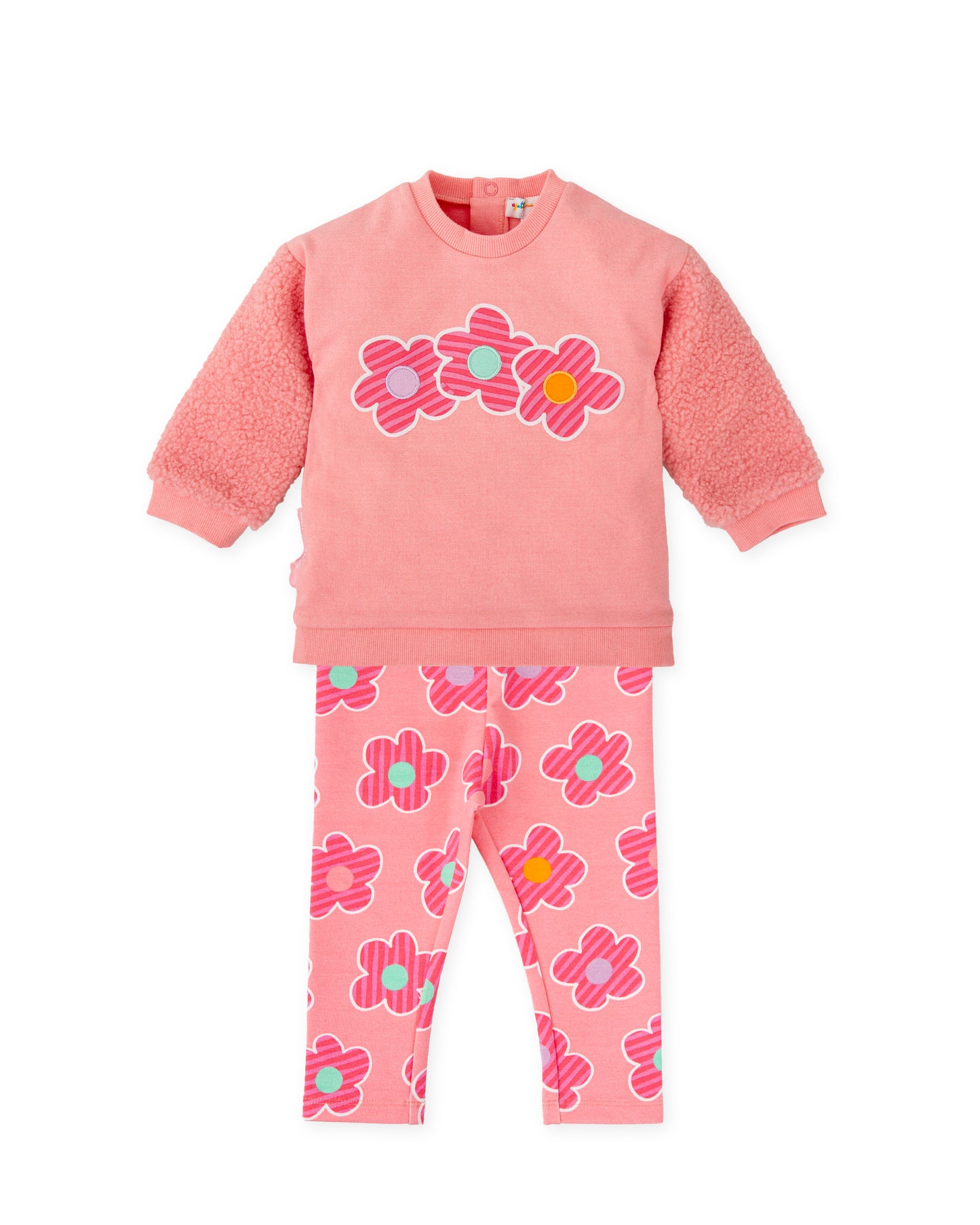 Agatha Ruiz De La Prada Pink Flower Legging Set