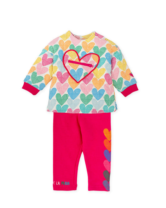 Agatha Ruiz De La Prada Multi Heart Legging Set
