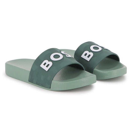 BOSS Green Logo Sliders