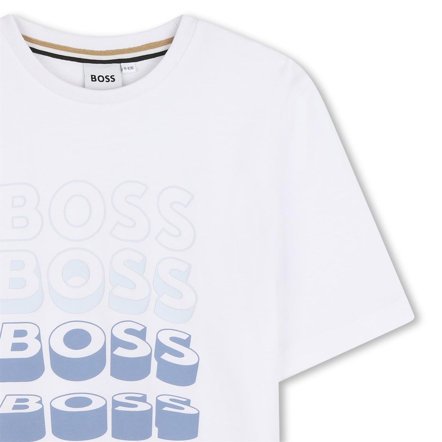 BOSS White & Navy Swim Short Set