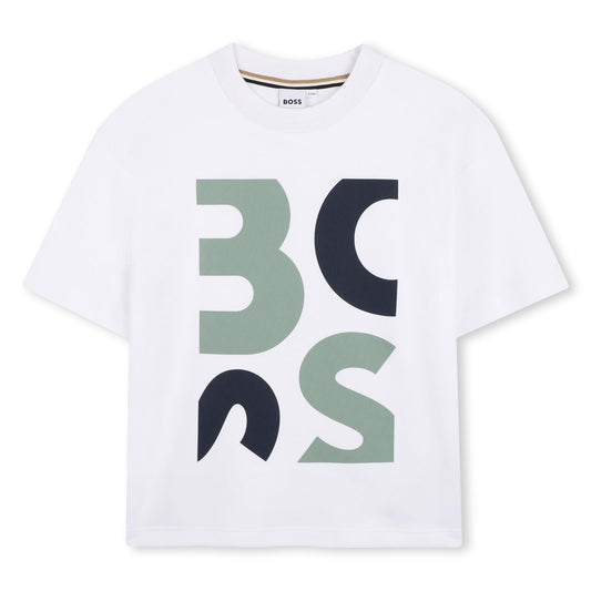 BOSS White Logo T-Shirt