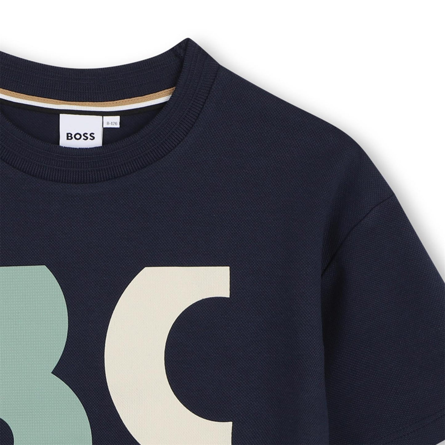BOSS Navy Logo T-Shirt