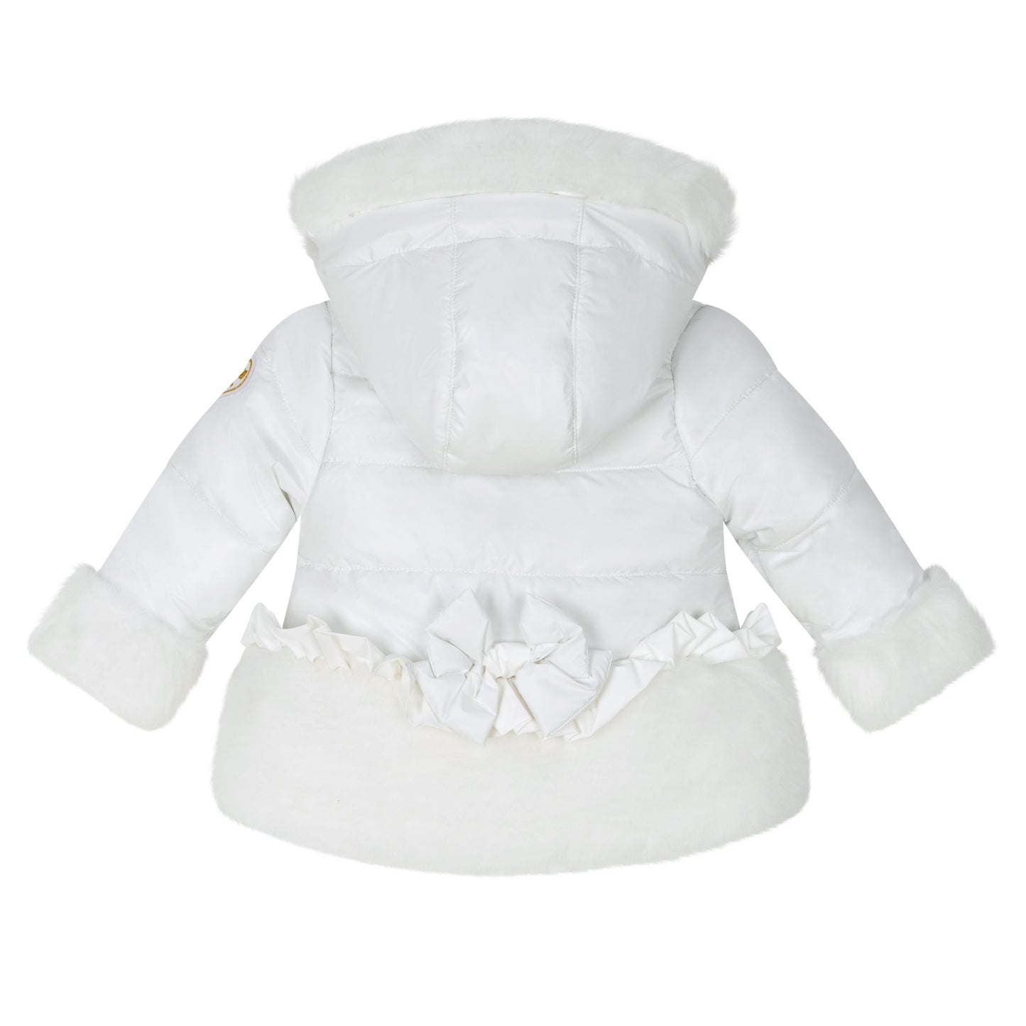 Little A Honey White Coat