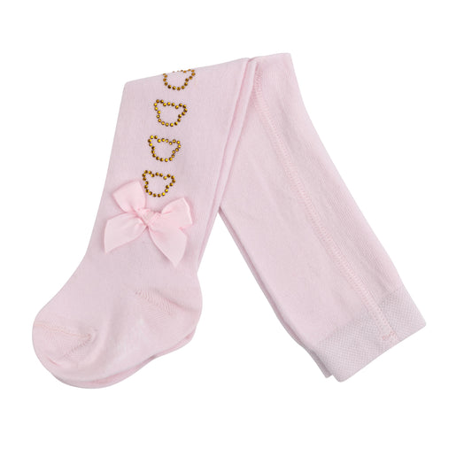Little A Gladys Pink Tights