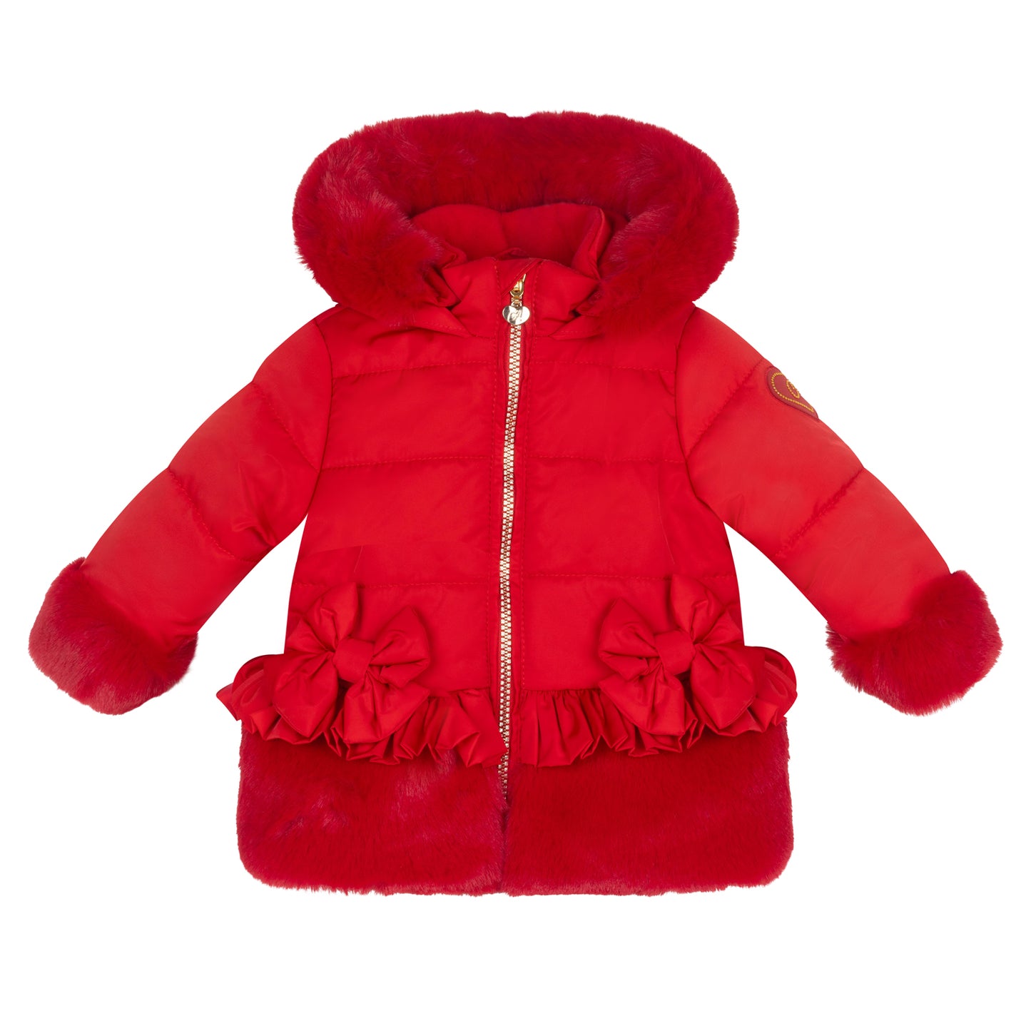 Little A Honey Red Coat