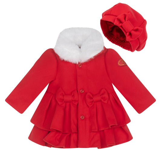 Little A Harper Coat & Beret