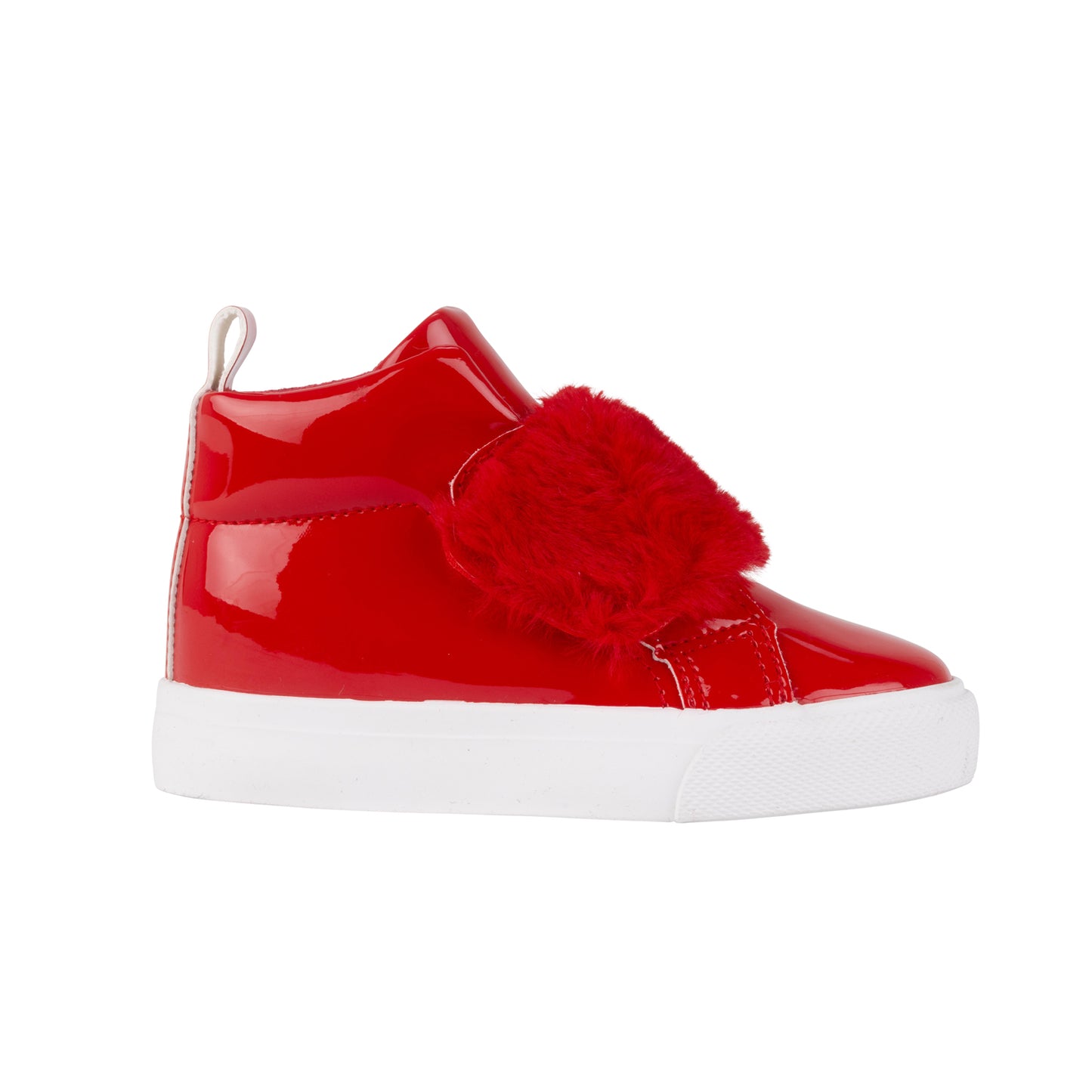 Little A Furever Red Hi Tops