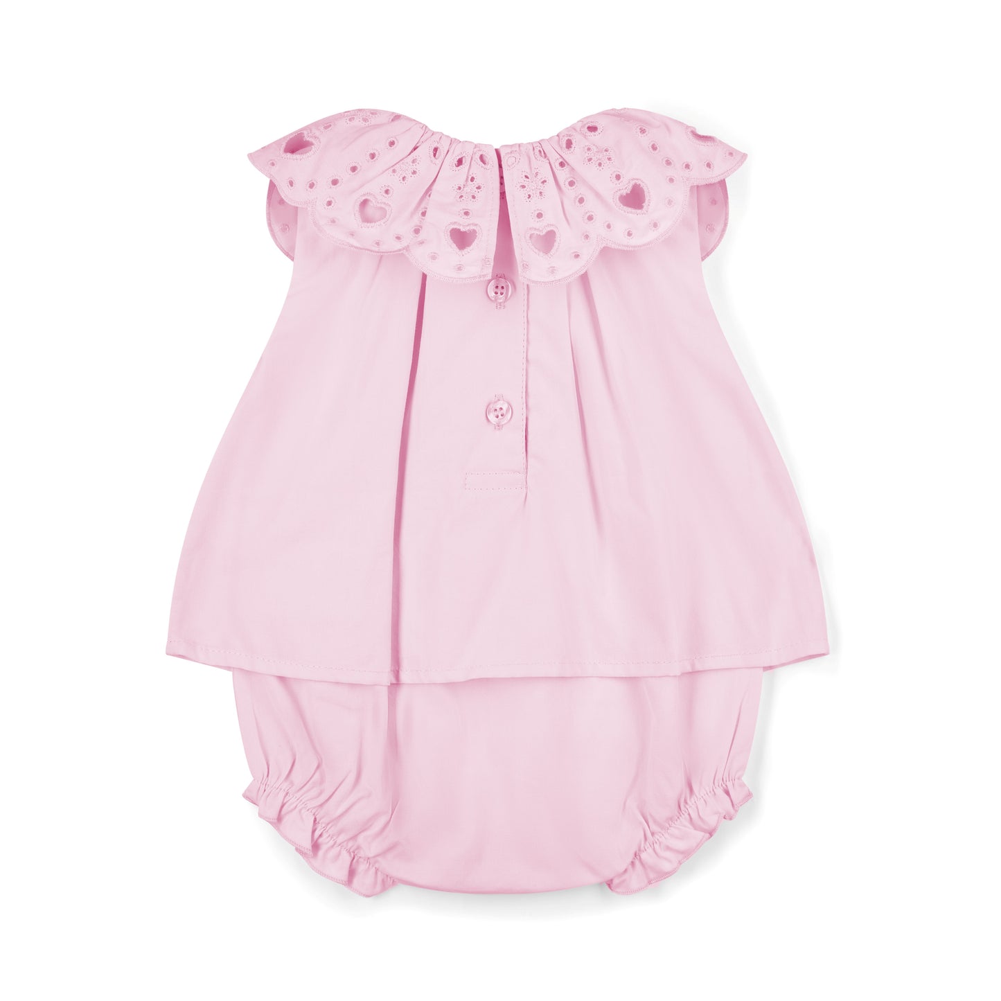 Little A Olga Anglaise Collar Jam Pants Set