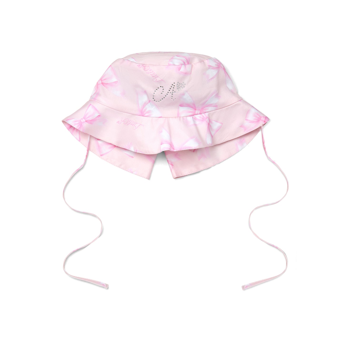 Little A Orella Bow Print Sun Hat