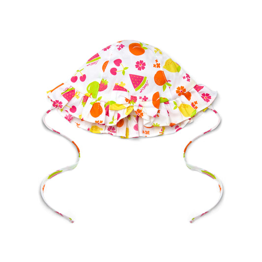 Little A Paris Fruit Print Sun Hat