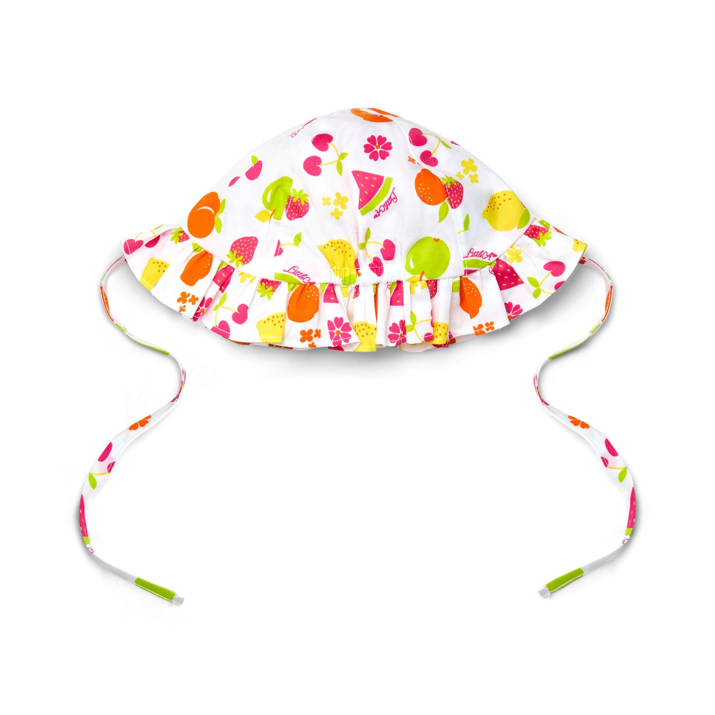 Little A Paris Fruit Print Sun Hat