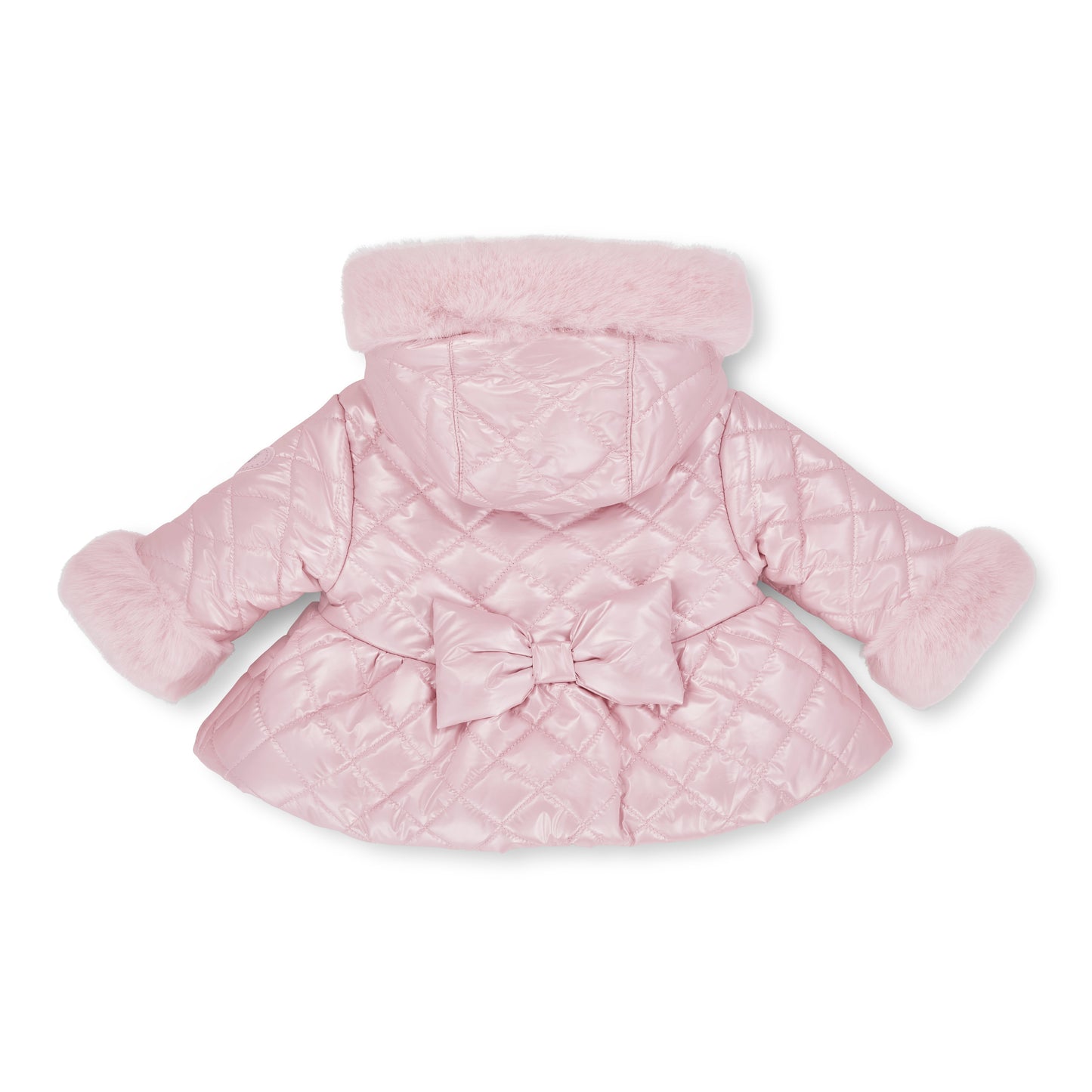 Little A Dolly Pink Quilted Coat