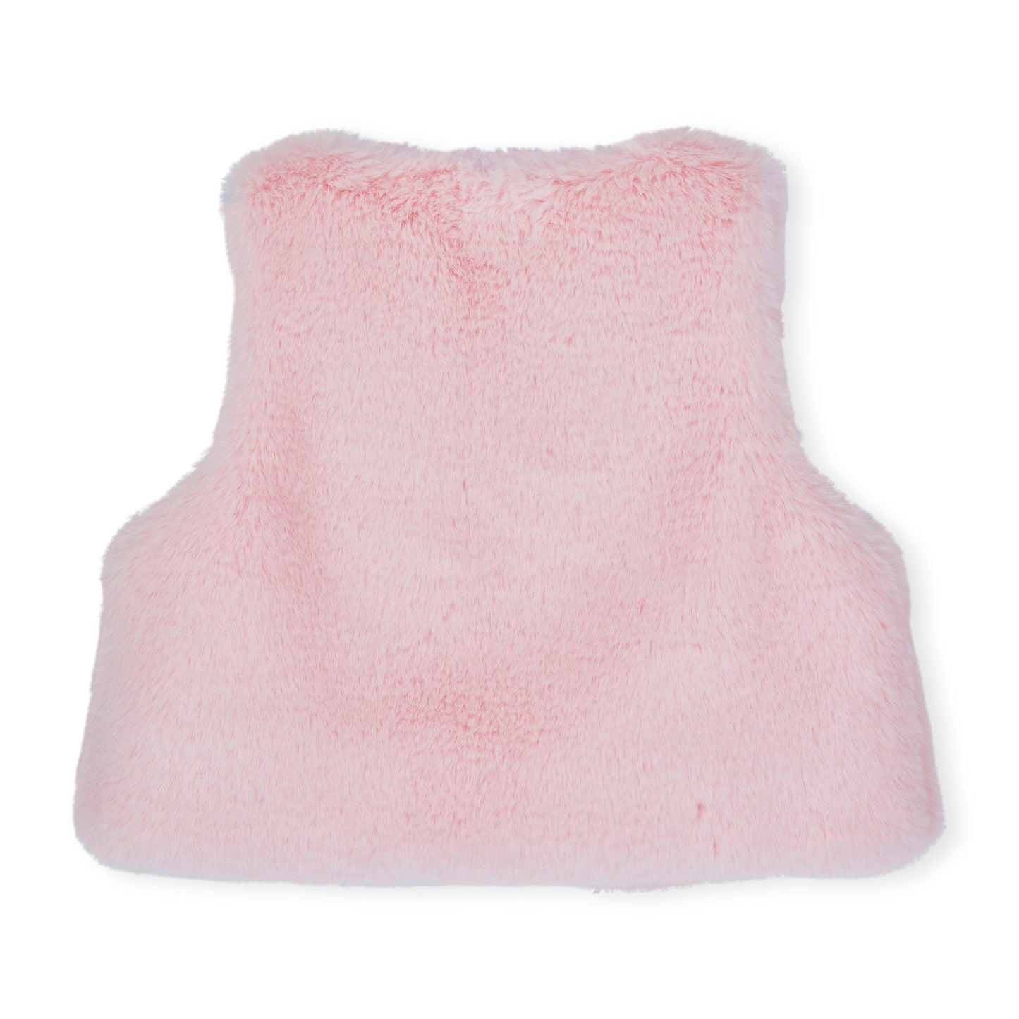 Little A Dani Pink Faux Fur Gilet