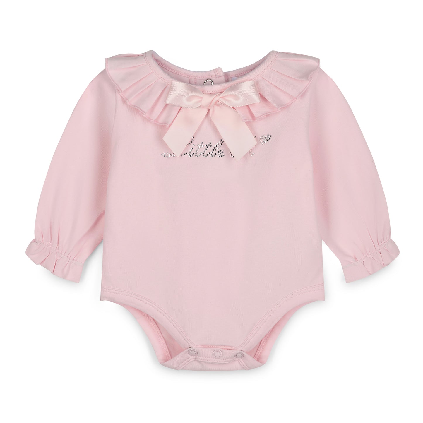 Little A Deena Pink Frill Jam Pant Set