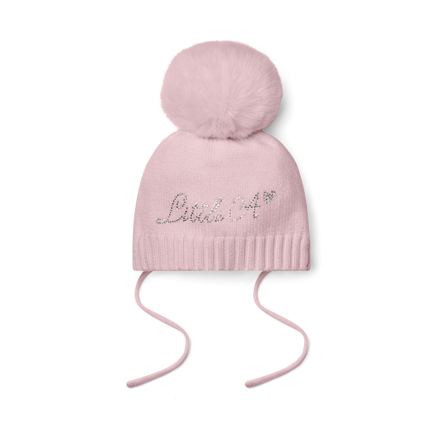 Little A Diamond Pink Pom Hat