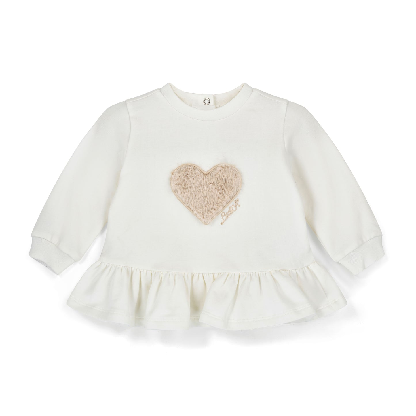 Little A Demi Fur Heart Legging Set