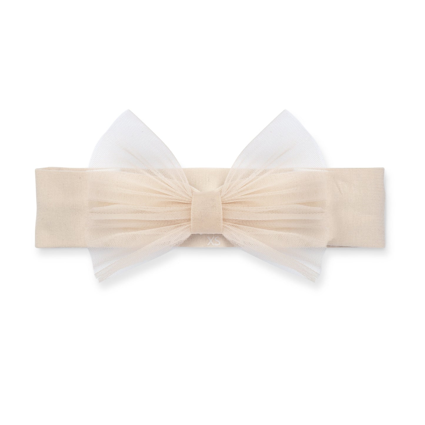 Little A Elena Beige Bow Headband