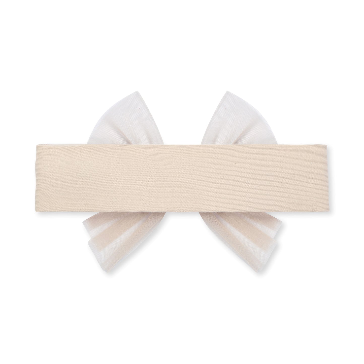 Little A Elena Beige Bow Headband