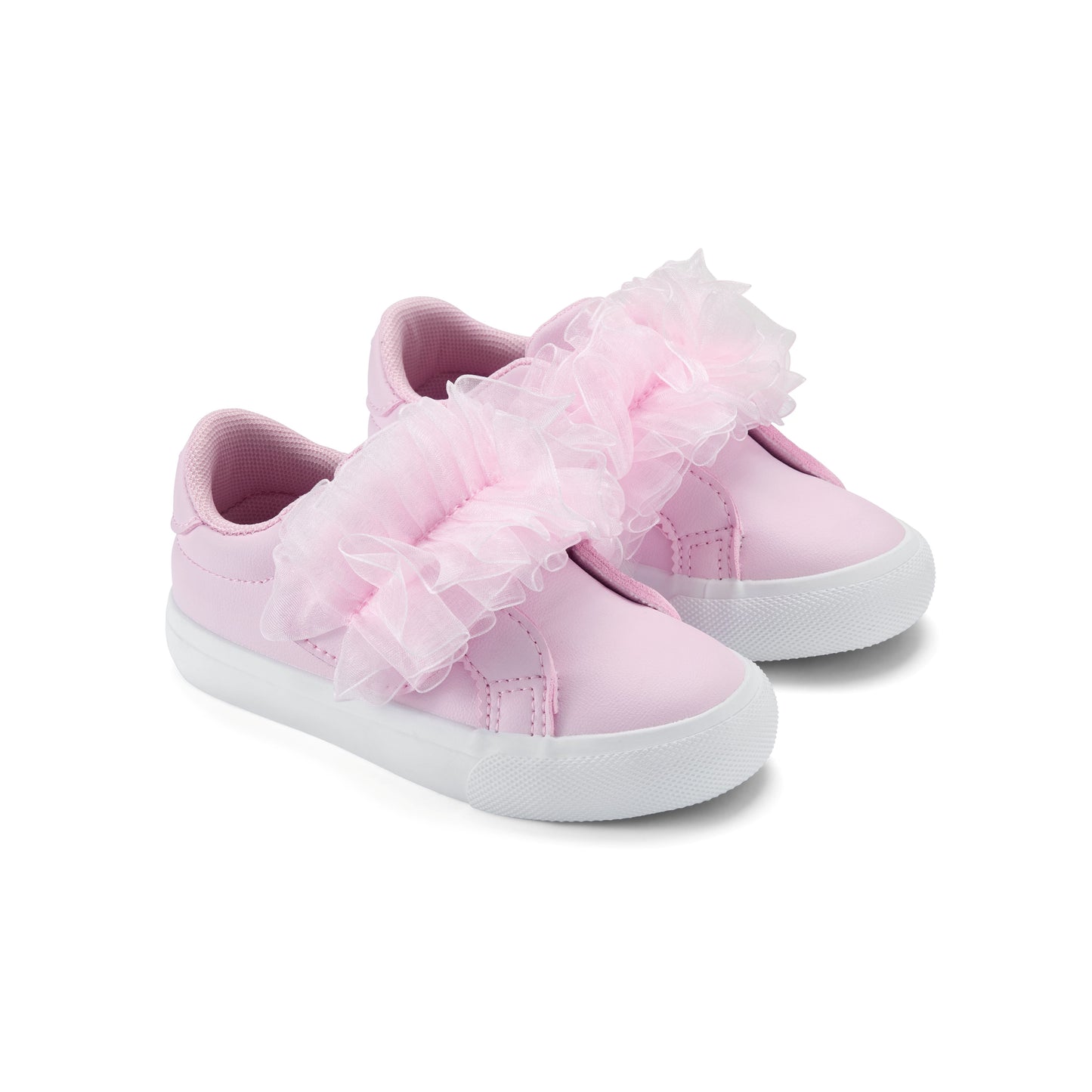 Little A Tully Pink Tulle Trainers