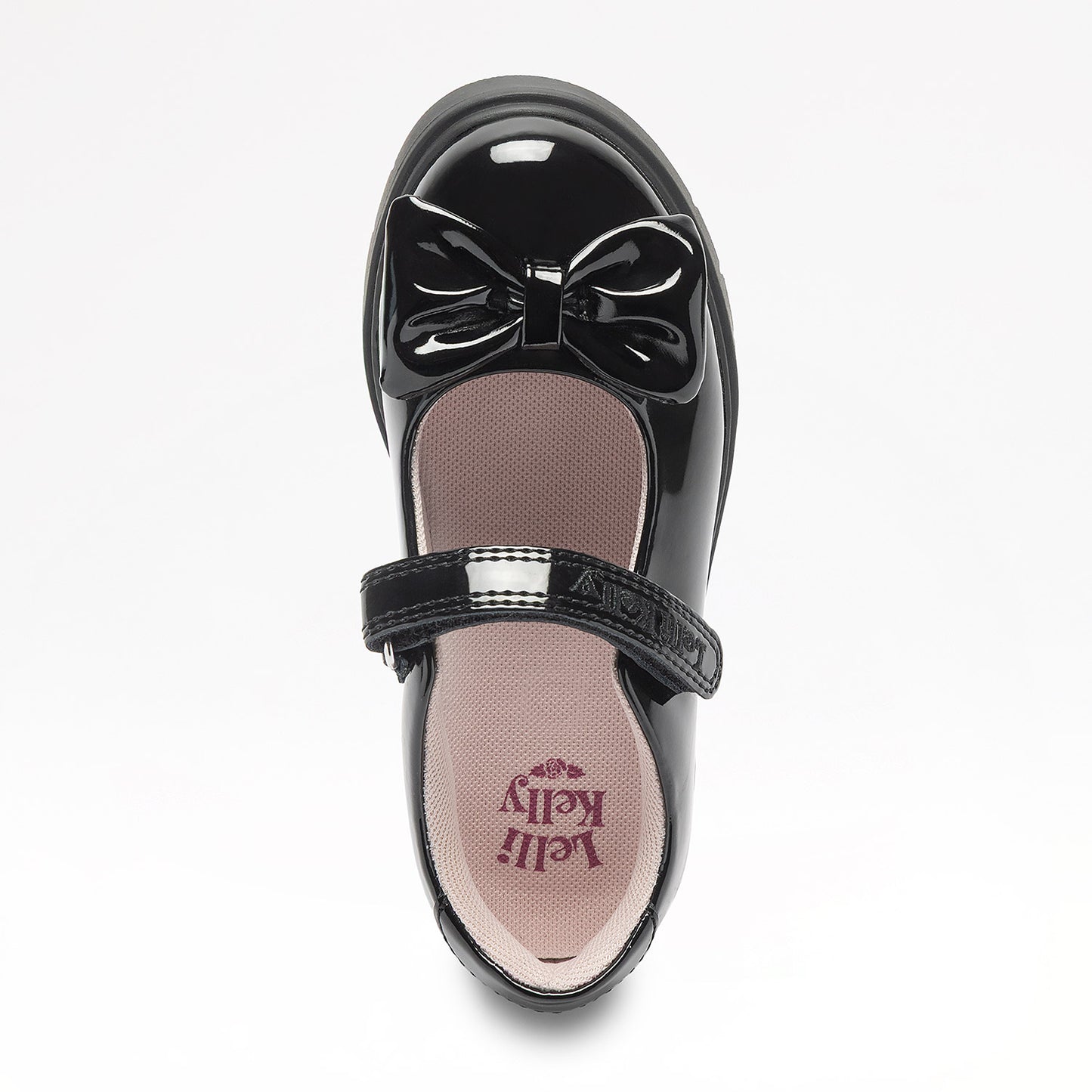 Lelli Kelly Billie Black Patent School Shoes 8907
