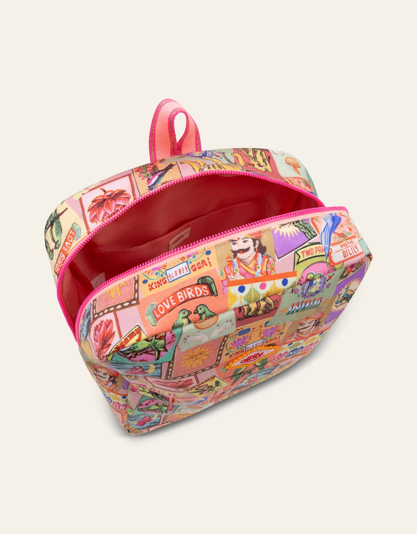 Oilily Bobbya Peach Backpack