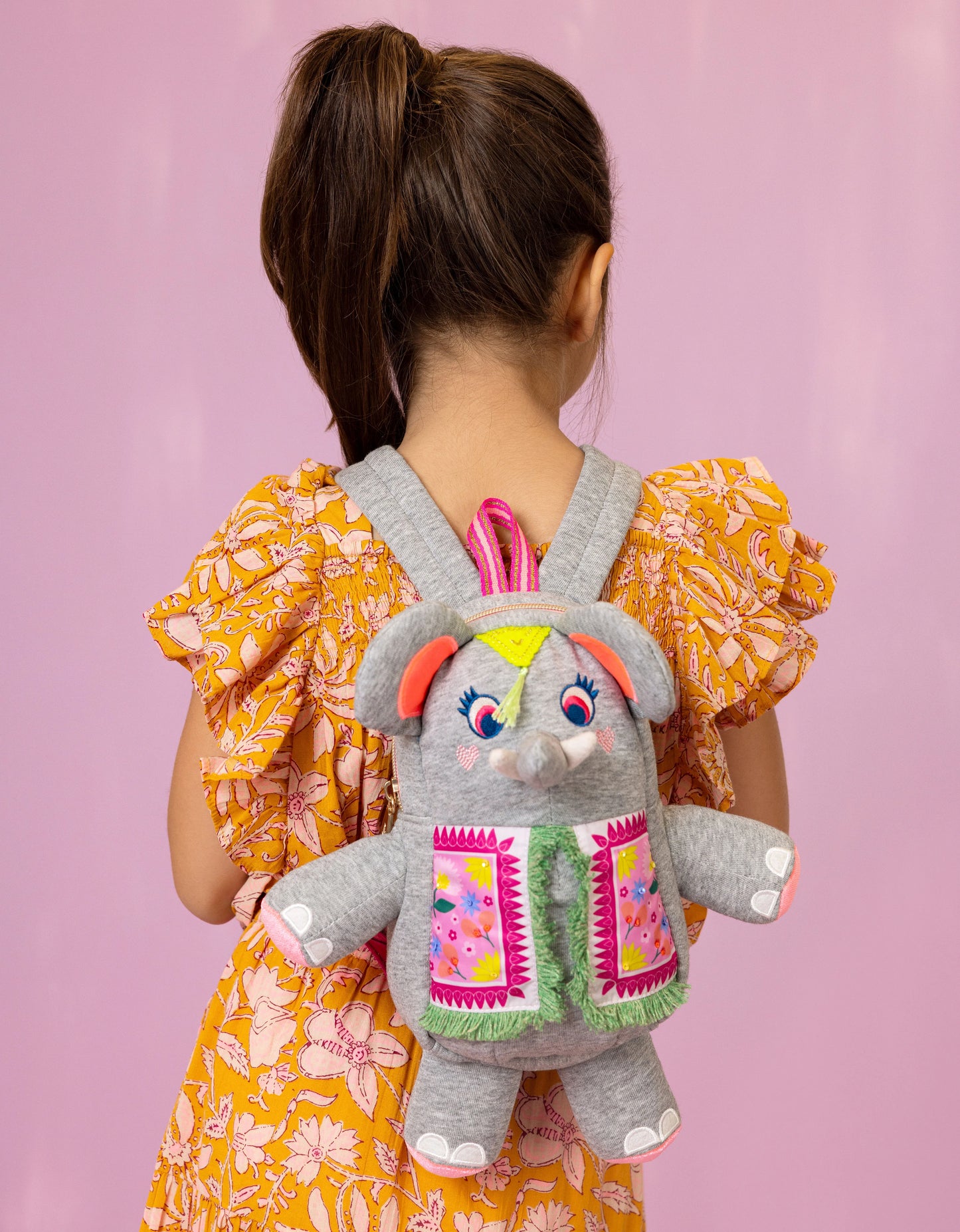 Oilily Elephant Grey Backpack