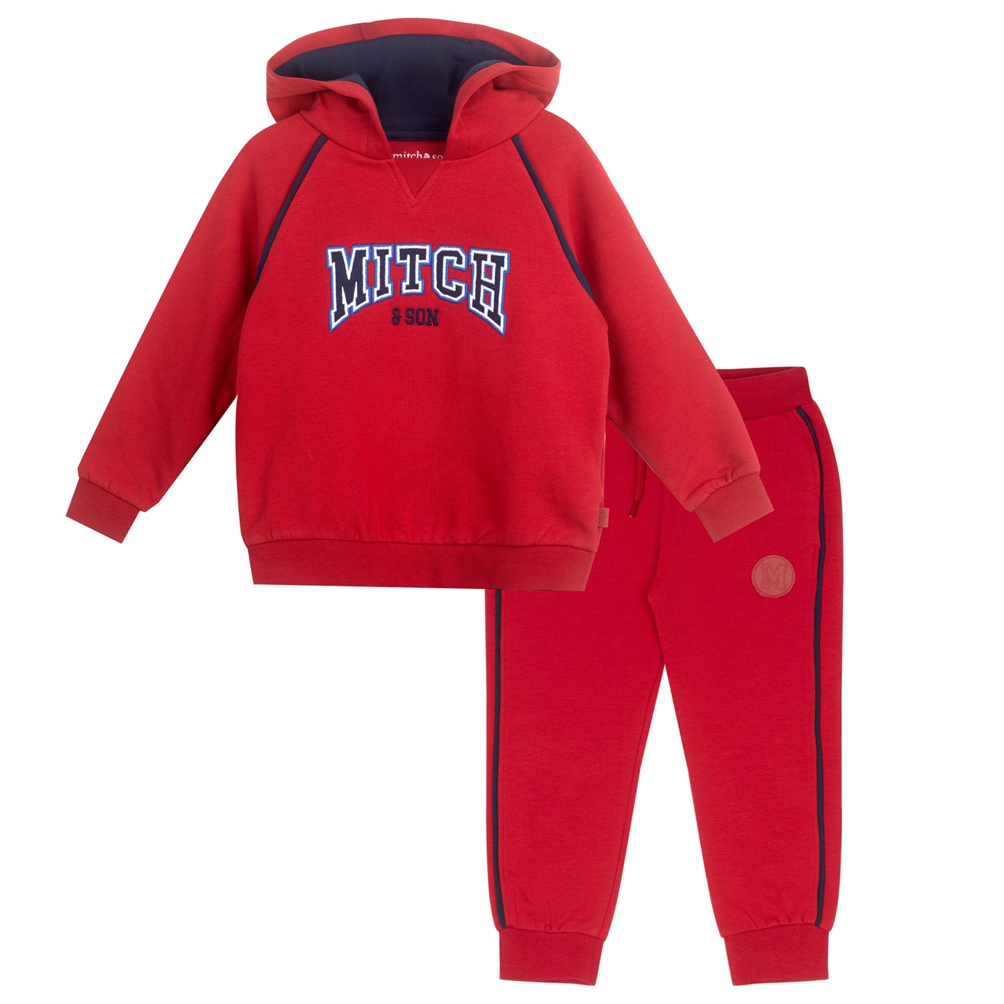 Mitch & Son Benny Red Hood Tracksuit
