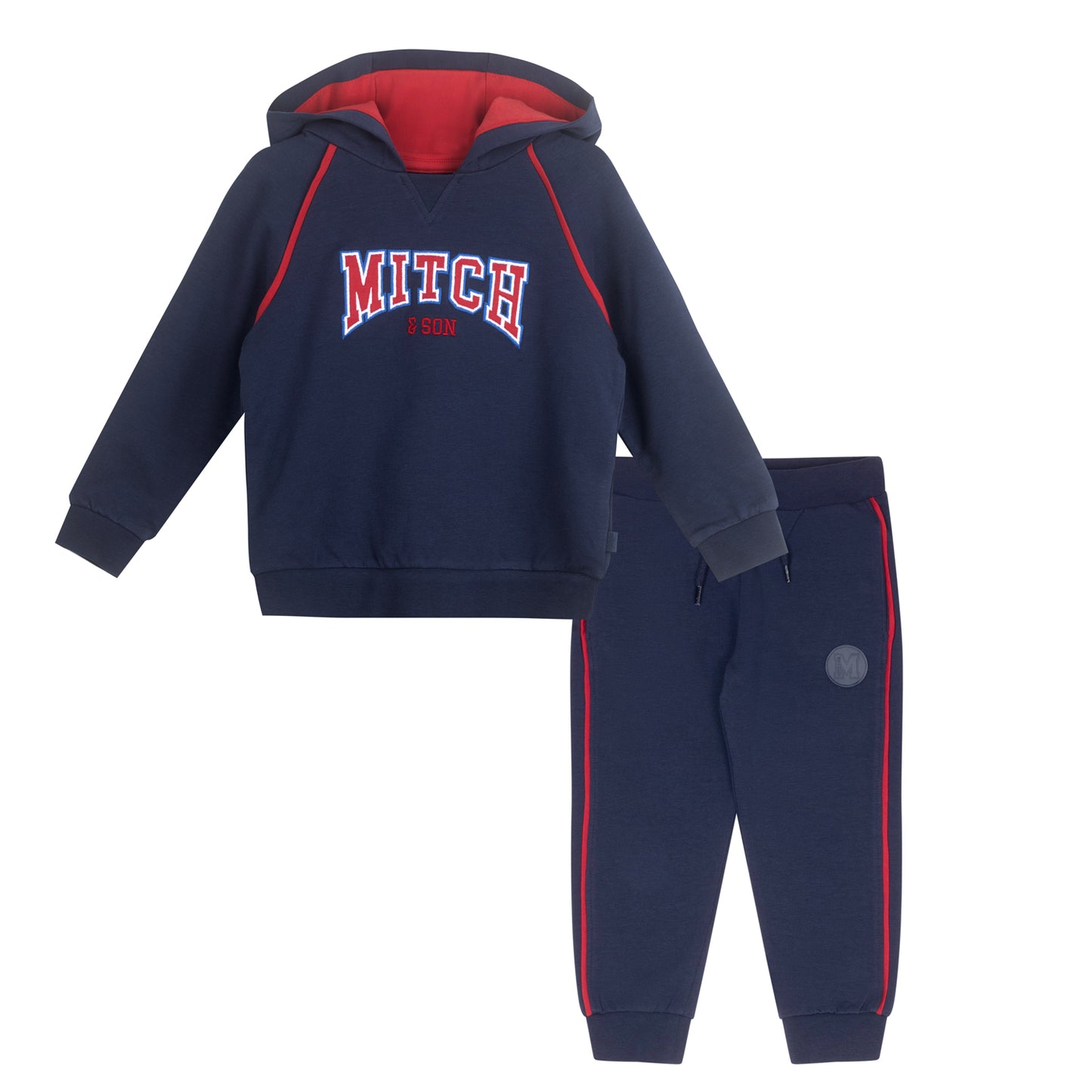 Mitch & Son Benny Navy Hood Tracksuit