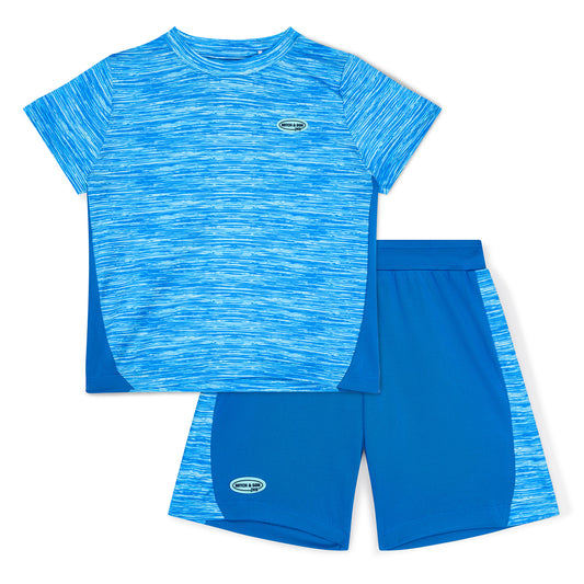 Mitch & Son Hector Blue Short Set
