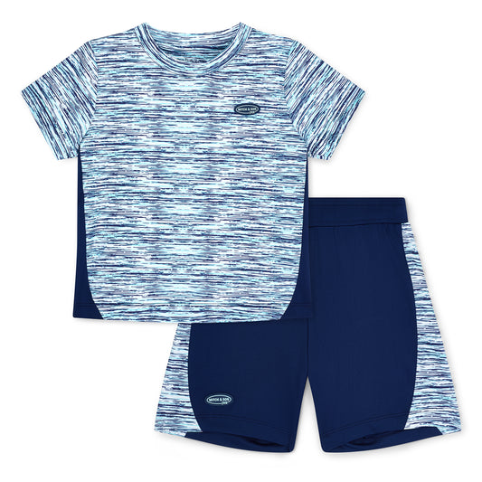 Mitch & Son Hector Navy Short Set
