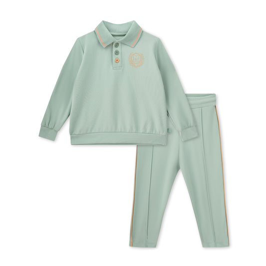 Mitch & Son Jordan Icey Jade Polo Tracksuit