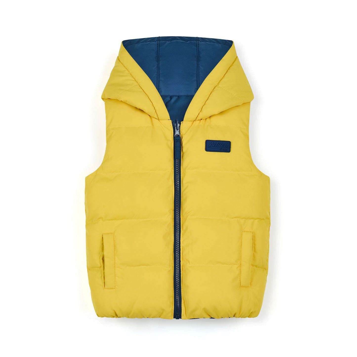 Mitch & Son James Navy Reversible Gilet