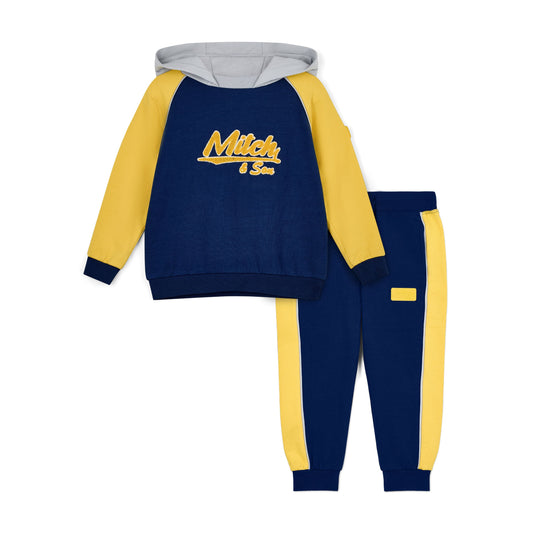 Mitch & Son Kash Navy Hooded Tracksuit