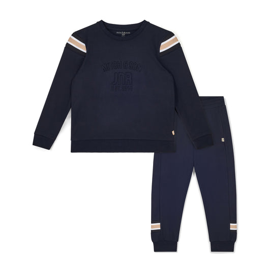Mitch & Son Luis Black Tracksuit