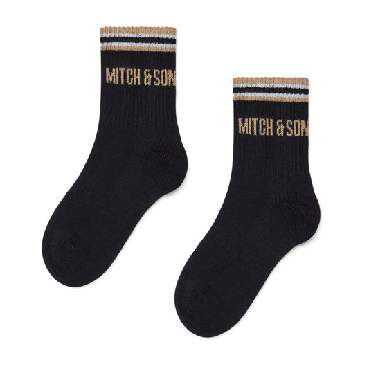 Mitch & Son Lawson Black Socks