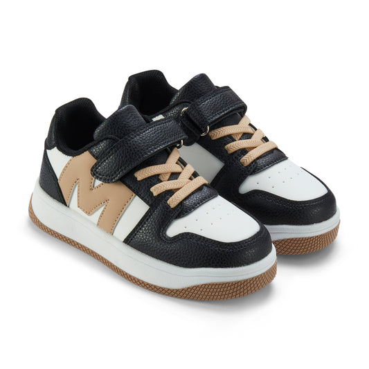 Mitch & Son Jump Low Black Trainers