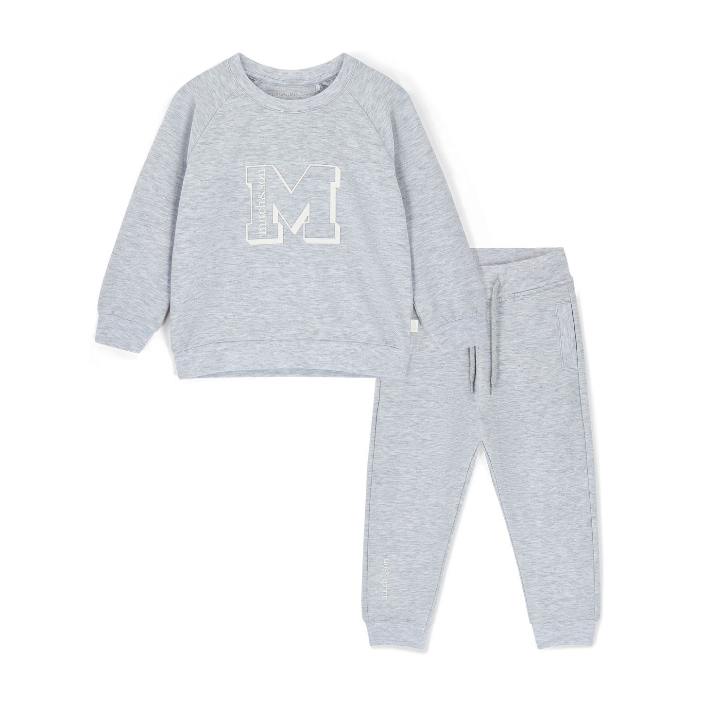 Mitch & Son Owen Grey Logo Tracksuit