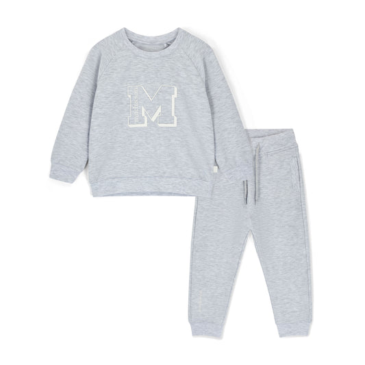 Mitch & Son Owen Grey Logo Tracksuit