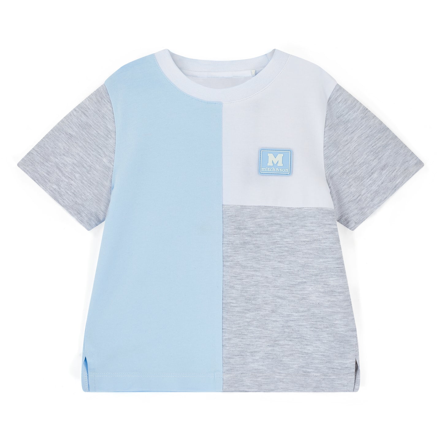 Mitch & Son Otto Blue Check Short Set
