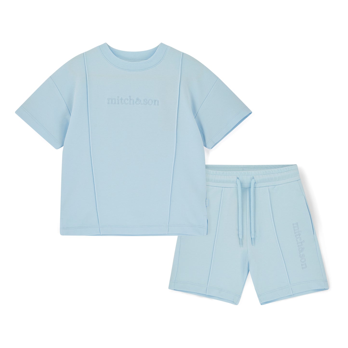 Mitch & Son Orlando Blue Short Set