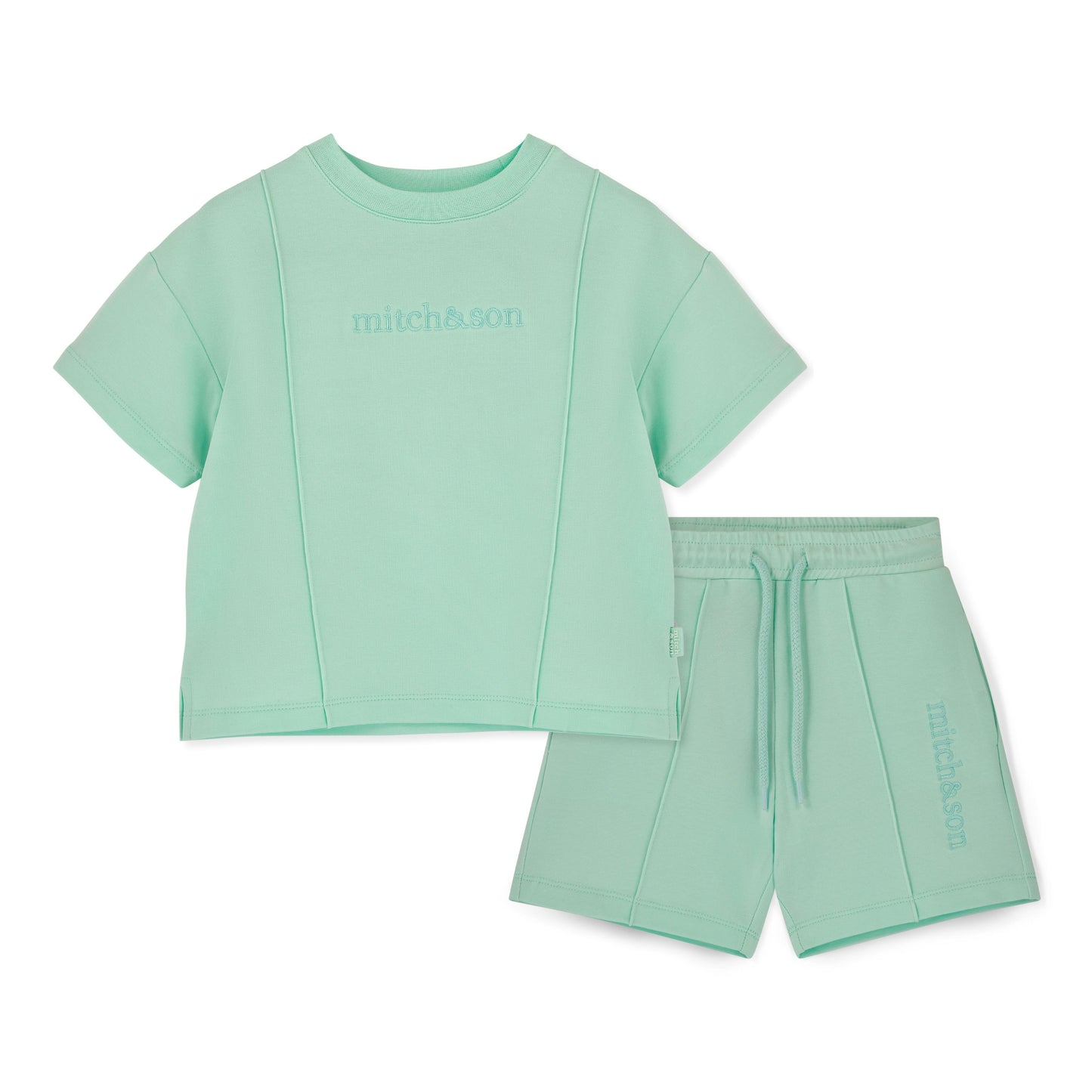 Mitch & Son Orlando Green Short Set