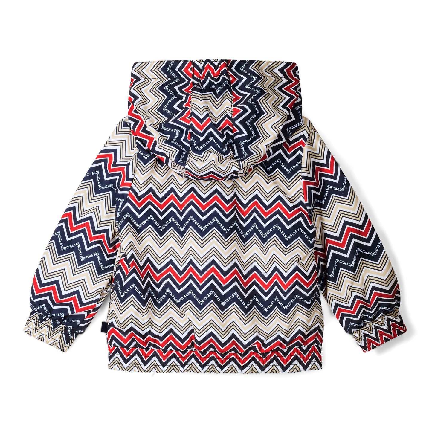 Mitch & Son Paddy Navy Chevron Jacket