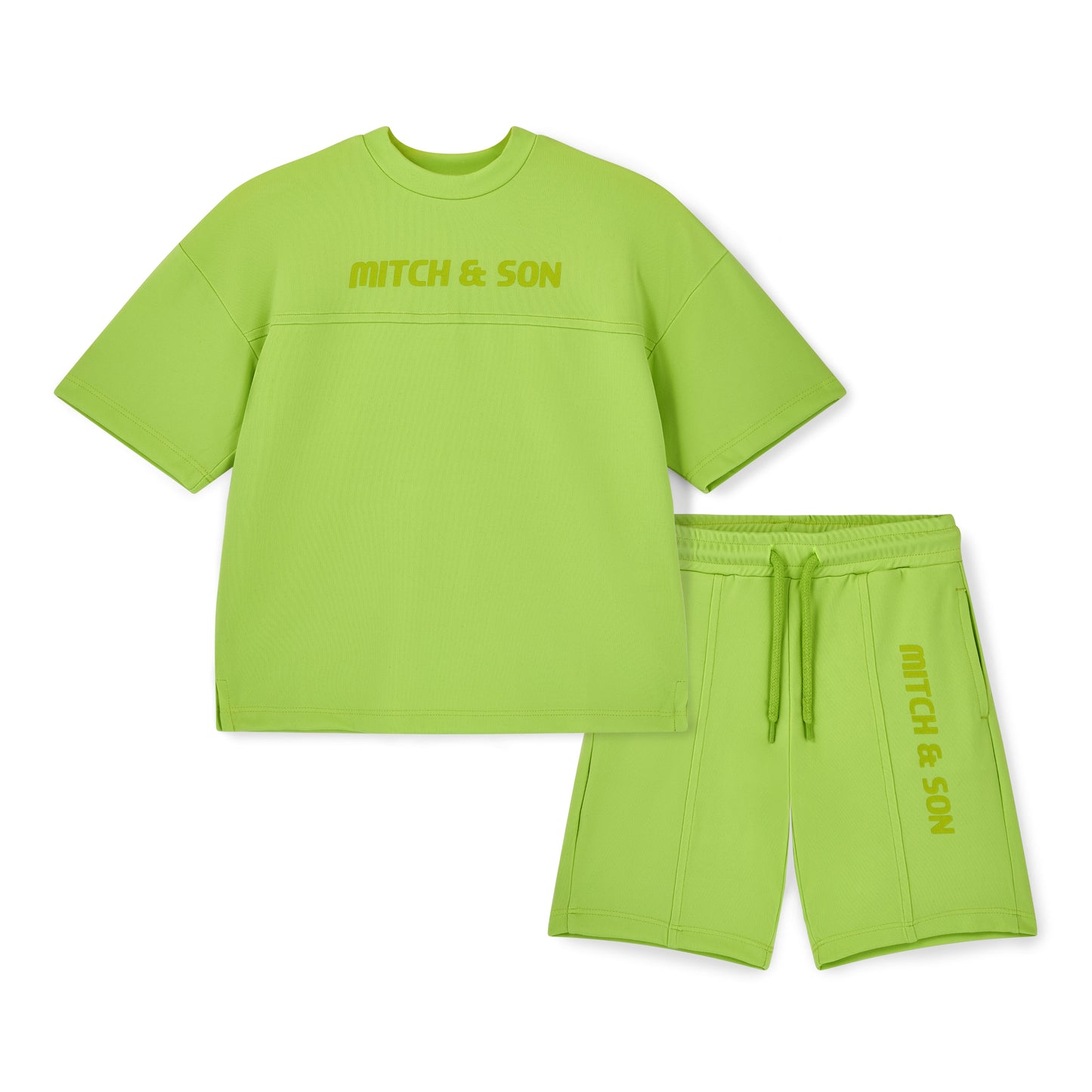 Mitch & Son JNR Rory Lime Short Set