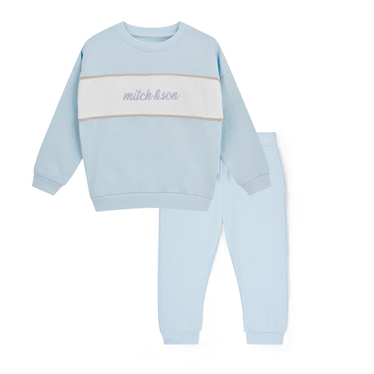 Mitch & Son Sean Blue Logo Tracksuit